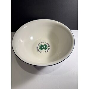 Vintage Pfaltzgraff Notre Dame 12" Large Party Bowl GO IRISH